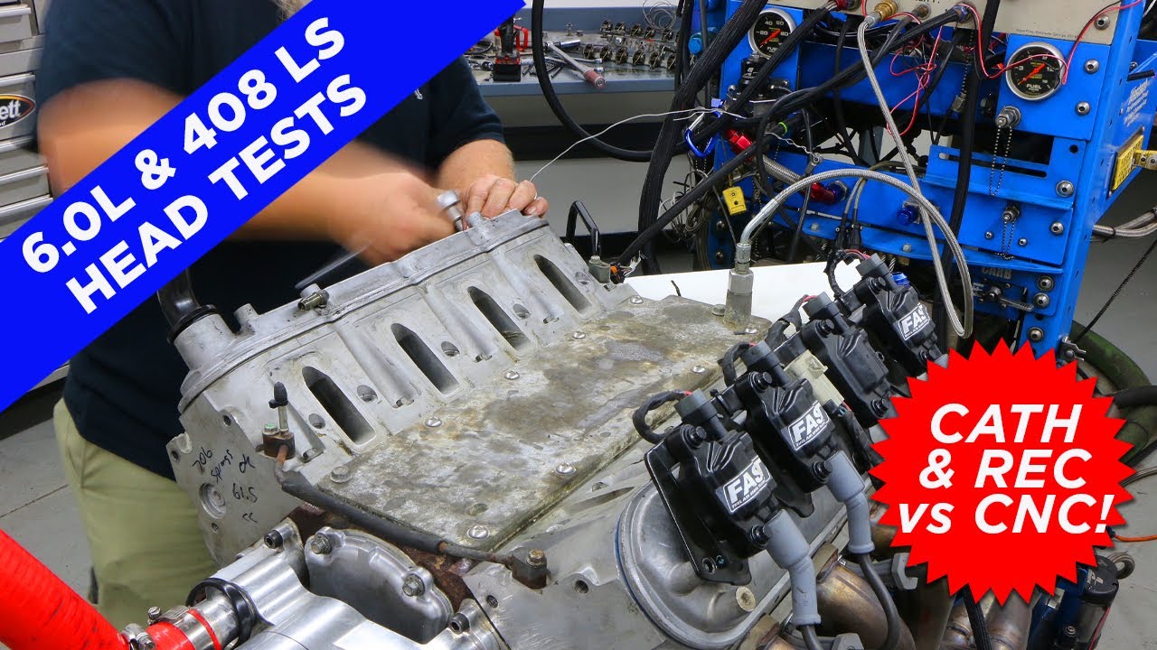 LS 6.0L AND 408 HEAD SWAPS – CATHEDRAL v REC PORT v TFS/AFR CNC HEADS! HOW MUCH ARE HEADS WORTH?